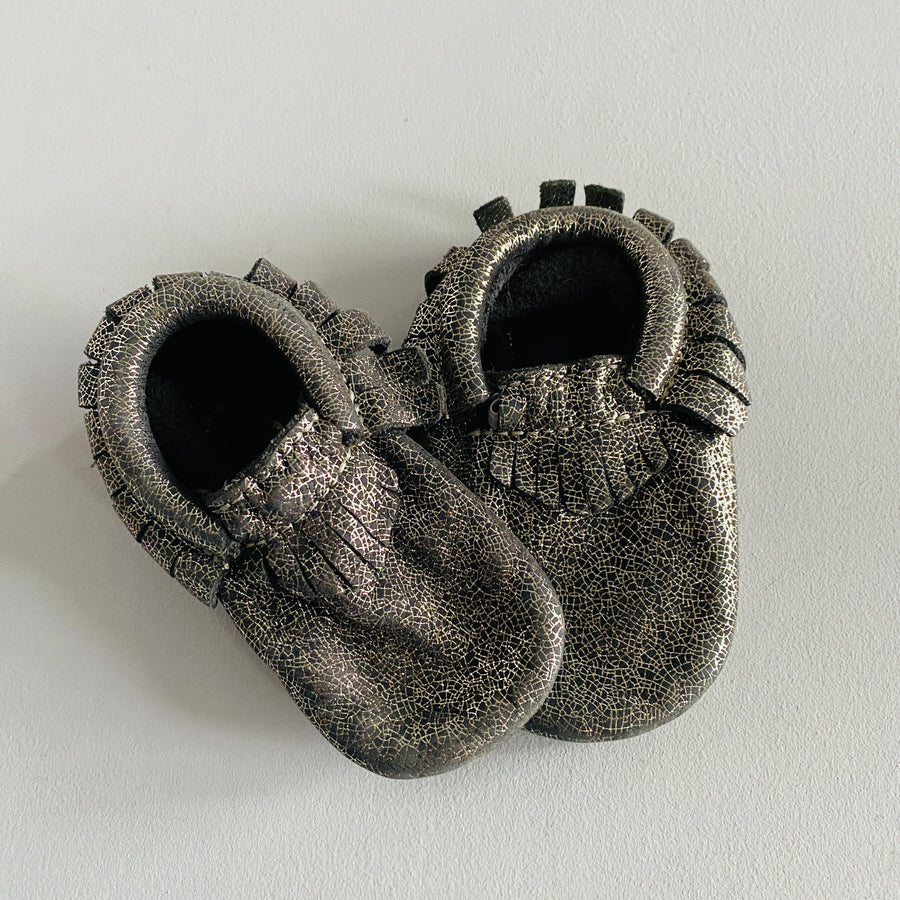 Sparkly Mocassins | 4 Shoes (Infant)