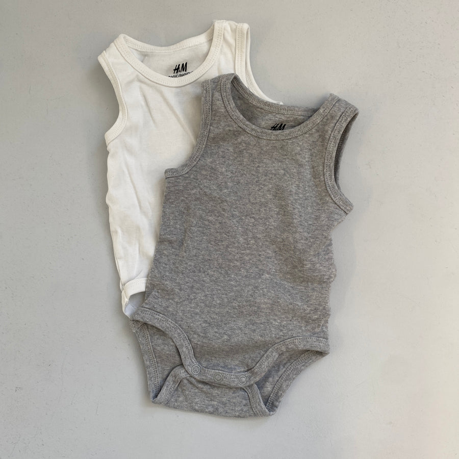 2pc Organic Bodysuits | 2-4mos