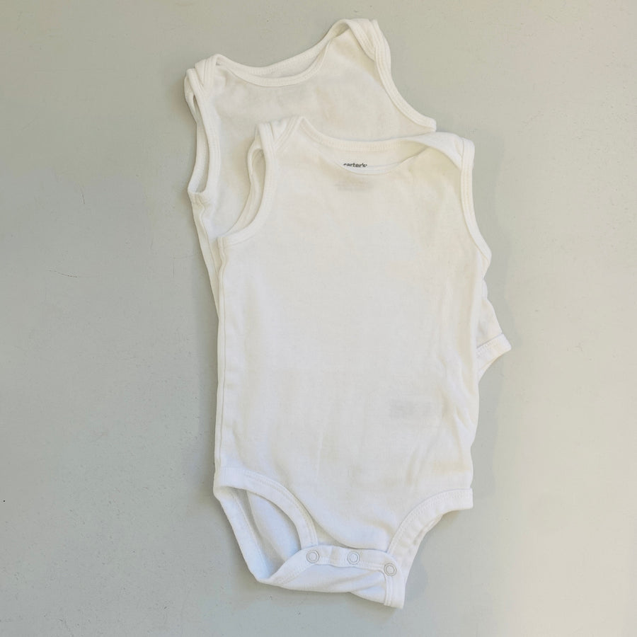 2pck Cotton Undershirts | 9mos