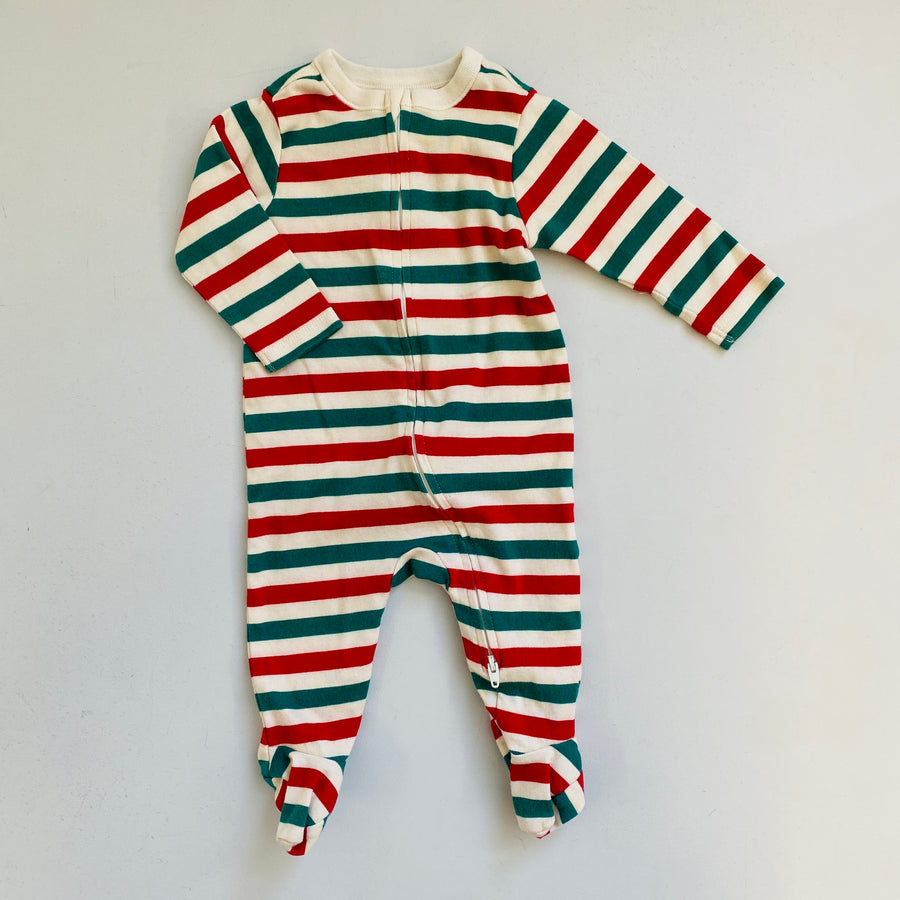 Striped Sleeper | 3-6mos