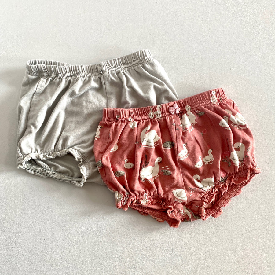 2Pck Bloomers | 9-12mos